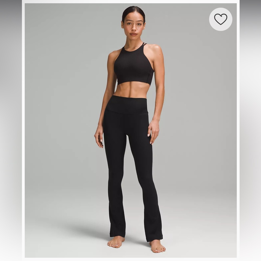 NWT Lululemon Align Ribbed Mini Flare size 8 - regular